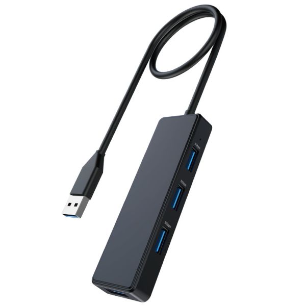 4 Ports USB A Splitter Ultra-Slim USB Expander USB 3.0 Connectors For Mouse Keyboard