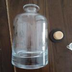 Custom Color Glass Collar 500ml 700ml 750ml Whisky Vodka Bottle