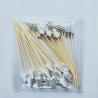 Buy cheap Disposable Bamboo Burger Sticks Length 9cm / 12cm from wholesalers