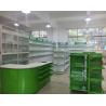 Buy cheap Durable Metallic Medicine Display Racks Wall Side 900x320x2000mm Size from wholesalers