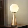 Buy cheap Europe table lamp white glass ball desk lamps student glass ball table lamp(WH-MTB-37) from wholesalers
