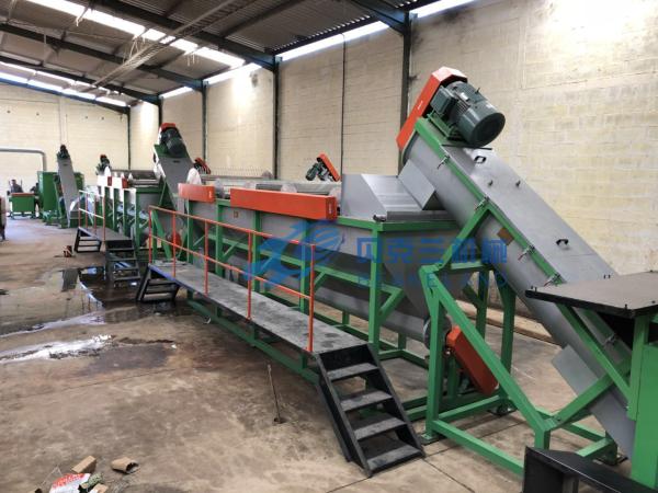 Buy cheap 300KG/H waste plastic bags washing plant recycling line from wholesalers