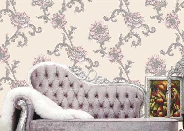 Buy cheap Korean Style 1.06*10m Living Room Wallpaper Soundproof for Administration , MI54917 from wholesalers