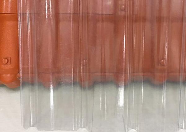 Buy cheap Heat Insulation FRP Fiberglass Roof Tile UV Resistance Transparent from wholesalers
