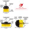 Buy cheap PP Material 3 Pcs Electric Drill Brush Set For Car Cleaning from wholesalers
