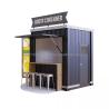 Buy cheap Wooden Outdoor Customized Coffee Booth Mall Kiosk 10ft Container Shop for Modern Hotel from wholesalers