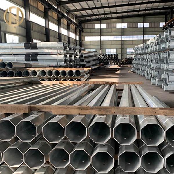 Buy cheap Customized Size Metal Power Pole 69KV 90FT Steel Electric Pole Q460C from wholesalers