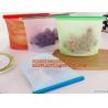 Buy cheap Refrigerated Cooler Reusable Silicone Food Bag, Preservation Storage Container Airtight Seal Cooking Bag bagease package from wholesalers