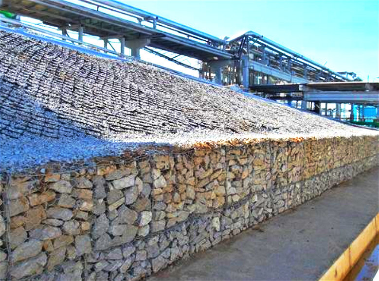 Seawall Protection Rustproof H2m Gabion Fence System