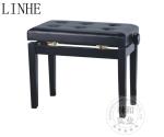 Wholesale Meltal black color piano bench,key board bench ,digital piano bench