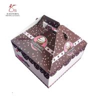 Buy cheap Pantone Color 4inch Cake Packaging Boxes , Cardboard Boxes For Baked Goods product