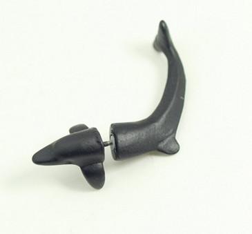 Buy cheap Harajuku fluorescence stereo animal cute dolphin earrings piercing punk ring from wholesalers