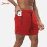 Buy cheap Weightlifting Squatting Mens Activewear Bottoms Gym Workout Shorts With Pocket from wholesalers