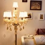 European floor lamps living room bedroom study wedding luxury crystal Floor lamp