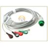 Buy cheap 5 Lead Wires Mindray Ecg Cable , 12 Pin 5 Lead Ecg Cable Snap AHA For T5 T8 from wholesalers