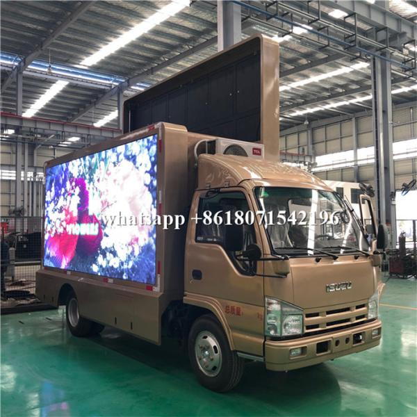 Buy cheap Mobile Advertising LED Scrolling Billboard Truck 5995×2190×3300mm For Road Show from wholesalers