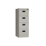 Thickness 0.5~1.0mm 4 Drawer Steel Filing Cabinet Metal Drawer Cabinet
