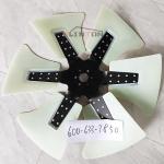 Construction Machinery Accessories 6D125 6D140 Excavator Fan Blade 600-633-7850