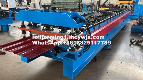 Buy cheap 914mm Coil Width G550 Roofing Sheet Roll Forming Machine Plc Control from wholesalers