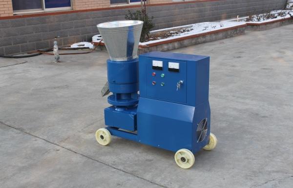 Buy cheap Flat Die Biomass Wood Pellet Machines / Making Wood Pellets At Home Elect Motor Driven from wholesalers