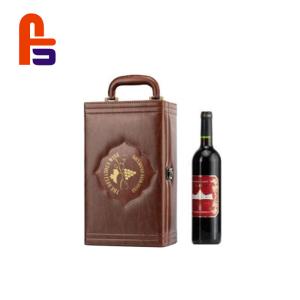 Wholesale Brown  Bottle Wine Packaging  Luxury Design Screen Printing Cardboard Gift Boxes from china suppliers
