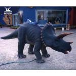 Mechanical Animatronic Outdoor Dinosaur Garden Statue Attractive For Exhibit