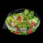 Customized Plastic Berry Containers 10oz With Dome Lid For Vegetable Salad