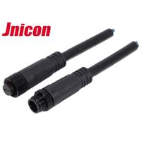 Buy cheap Jnicon M12 Waterproof Wire Connectors , Waterproof 2 Pin Male Cable Connector product