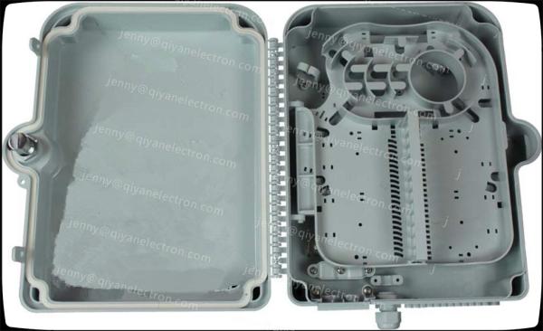 Buy cheap 24 Cores plastic outdoor Fiber Optic distribution Box with IP class 65 from wholesalers