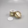 Buy cheap Plastic Type Acrylic ODM OEM Acceptable Cylinder Gold Cream Jar for Eye Cream from wholesalers