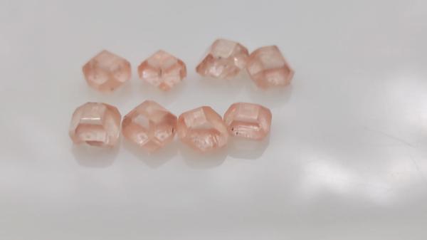 Buy cheap HPHT CVD Pink Diamond Rough Uncut Diamond For Jewelry Pink Large Size Diamond from wholesalers
