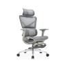 Buy cheap Full Mesh Ergonomic Office Furniture Stainless Steel Chair with Footrest in Guangdong from wholesalers