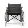 Buy cheap 8 Inch Front Wheel Folding Steel Wheelchair Obesity Large Body Weight 51cm Sitting Height from wholesalers