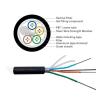Buy cheap Fibre Optic Cable Outdoor Armoured 2-288 Cores Duct Optical Fibre Cable from wholesalers