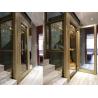 Buy cheap 5 Stops Private Office VVVF Drive Modern Home Elevator 300kg-500kg Germany Technique Auto Center Glass Door Opening from wholesalers