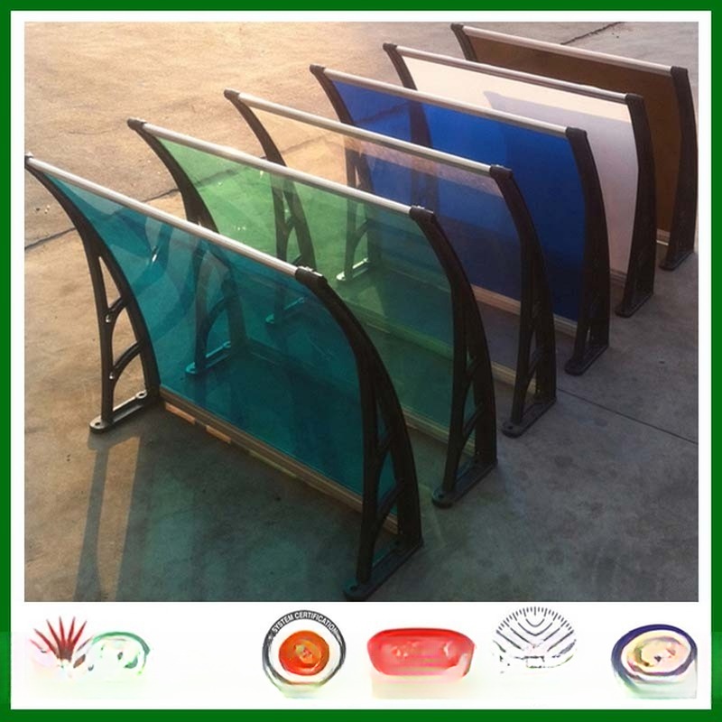 3mm Polycarbonate Sheet Window Canopy Modern Design High Functionality