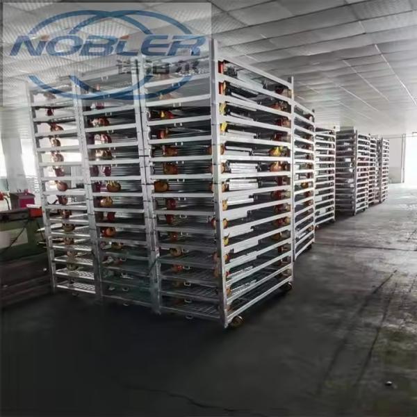 Standard Container Logistics Truck Dutch Plant Trolley Corrosion Resistance Four