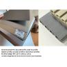 Buy cheap Metallic Silver Brushed PVC Wrapping Film For Frame Profile Anti Scratched from wholesalers