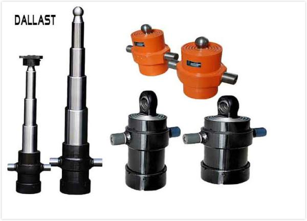 Buy cheap Multistage Stroke Telescopic Hydraulic Cylinder 600mm Cylinder for Agricultural Truck from wholesalers