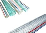Food Grade PVC Spring Hose , PVC Steel Wire Hose / Pipe / Tube FDA Approved