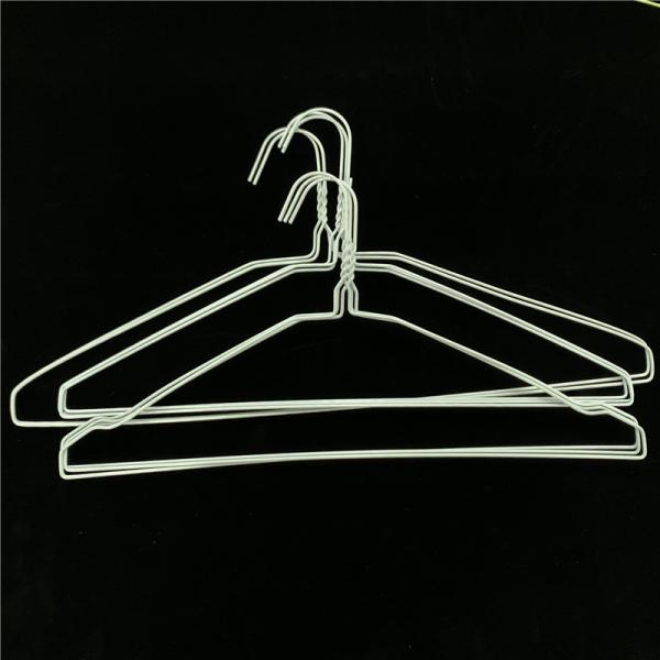Buy cheap Heavier Clothing Clothes Wire Hanger , 20.5cm Height Metal Shirt Dryer Hanger from wholesalers