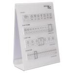 Buy cheap Custom 4 C'S Diamond Chart , Identification Plate Standard Diamond Clarity Chart from wholesalers