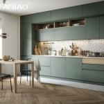 China Manufacturer Plywood Board Kitchen Cabinets Modern Designs Melamine Flat