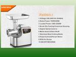 Buy cheap Optional Digital Meat Grinder/meat mincer with air scoop/electric meat grinder GK-AMG199A from wholesalers