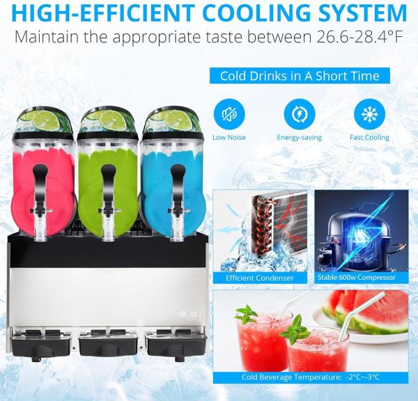 Buy cheap Smoothie Slushie Slushee Granita Daiquiri Mashinely Ice Slash Frozen Juice Drink Making Slushy Maker Margarita Slush from wholesalers