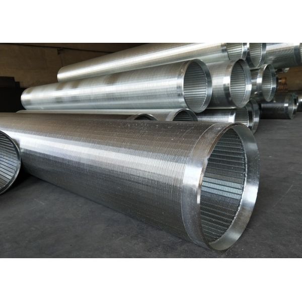 Wear Resistant Stainless Steel Well Screen With High Mechanical Strength