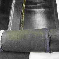 Buy cheap 13 Oz Woven Brushed Grey Stretch Denim Fabric ​Supper Stretch product