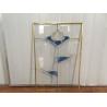 Buy cheap Stained Kitchen Cabinet Glass Insulated / Bevelled / Polished Glass from wholesalers