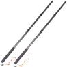 Buy cheap Customized Sports Equipment Carbon Fiber Telescopic Pole Connector 3K Trekking Shaft 15M from wholesalers