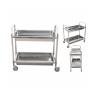 Buy cheap RK Bakeware China Foodservice NSF Double Line Tray Rack Trolley Stainless Steel Bakery Trolley from wholesalers